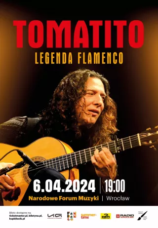 Wieczór Flamenco: Tomatito (Narodowe Forum Muzyki ) - bilety
