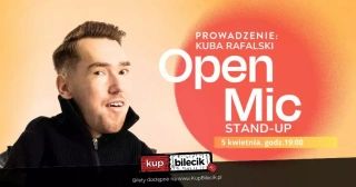 Open Mic w Resorcie / Prowadzenie: Jakub Rafalski / 5.4.2024 / g.19:00 (Resort Komedii) - bilety