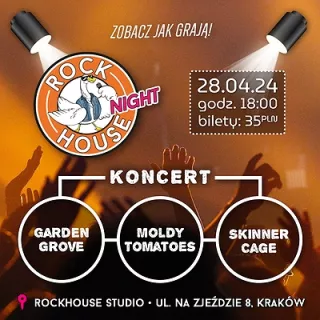 Rockhouse Night | Kraków (Rockhouse Studio) - bilety