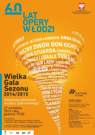 Wrześniowy repertuar Teatru Wielkiego w Łodzi