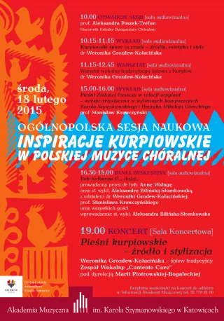 Sesja Naukowa „Inspiracje kurpiowskie w polskiej muzyce chóralnej”