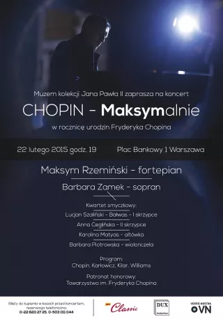 „Chopin Maksymalnie” – romantyczna i filmowa odsłona Maksyma Rzemińskiego